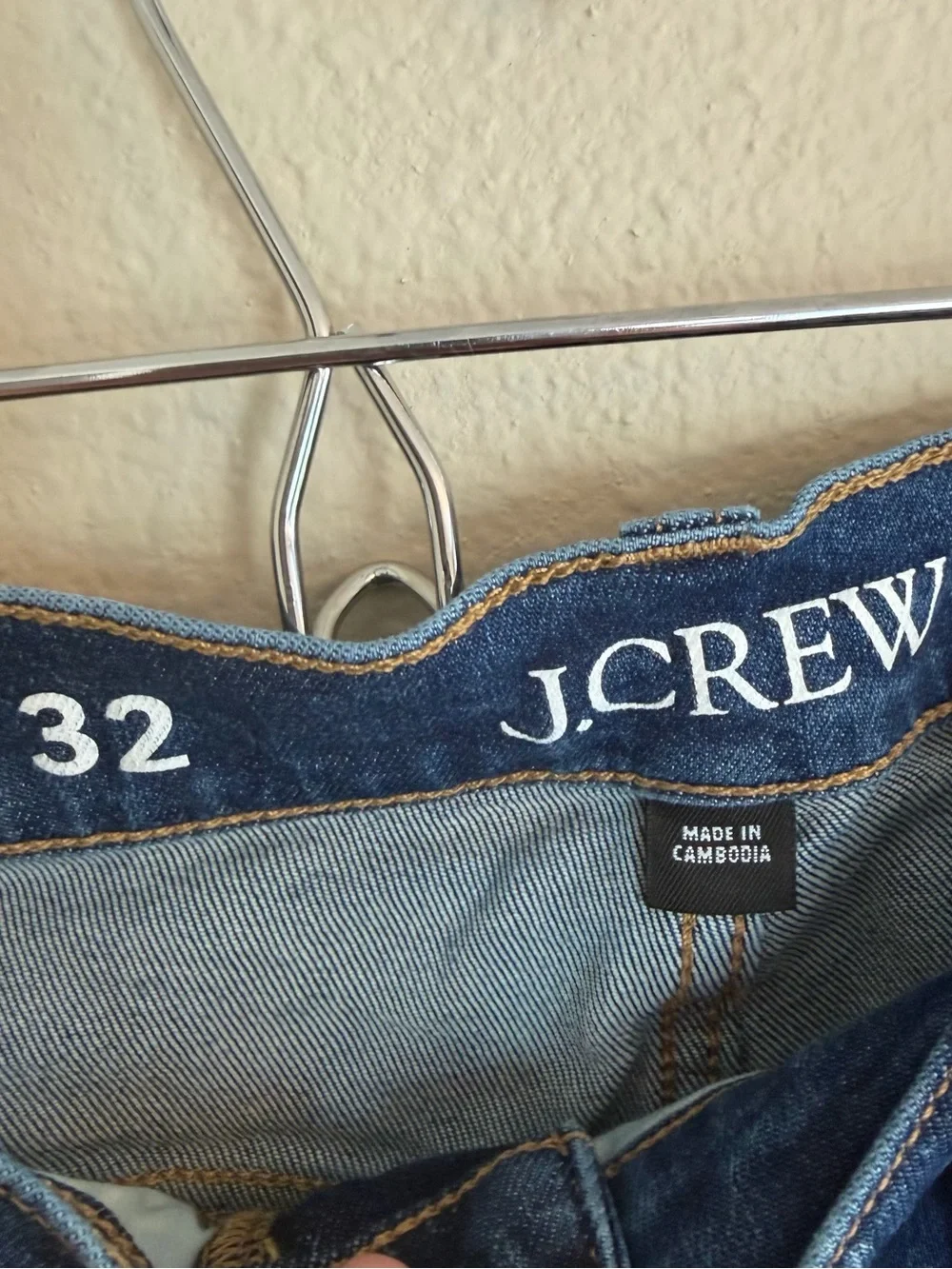 J. Crew Wide-Leg Flare Jeans in Dark Blue Wash